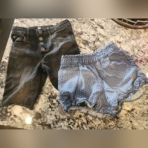 Girls GAP Kids Shorts Medium (8)